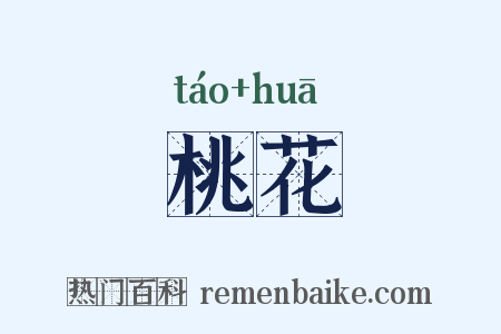 桃花是什么意思的图片